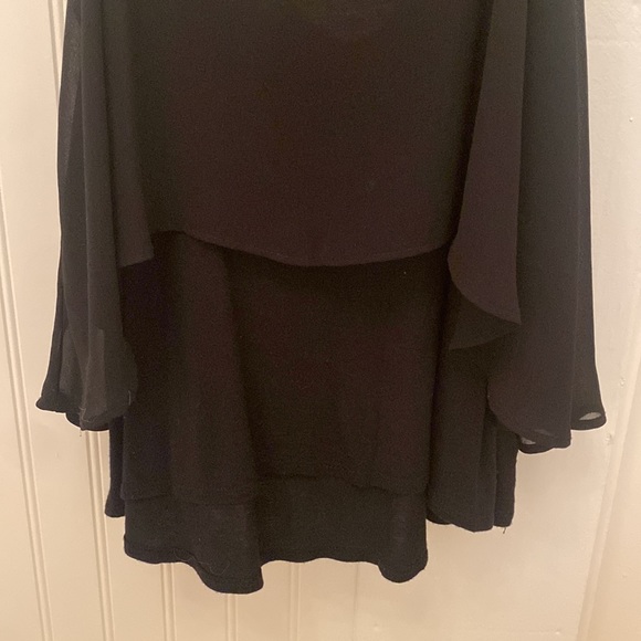 Black Flowy Tank - Picture 2 of 4